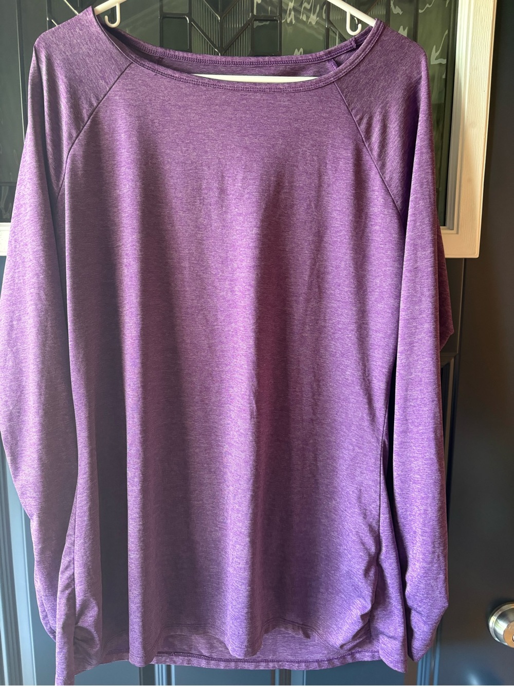 Women's GAIAM Lightweight Long-Sleeve Top - Purple